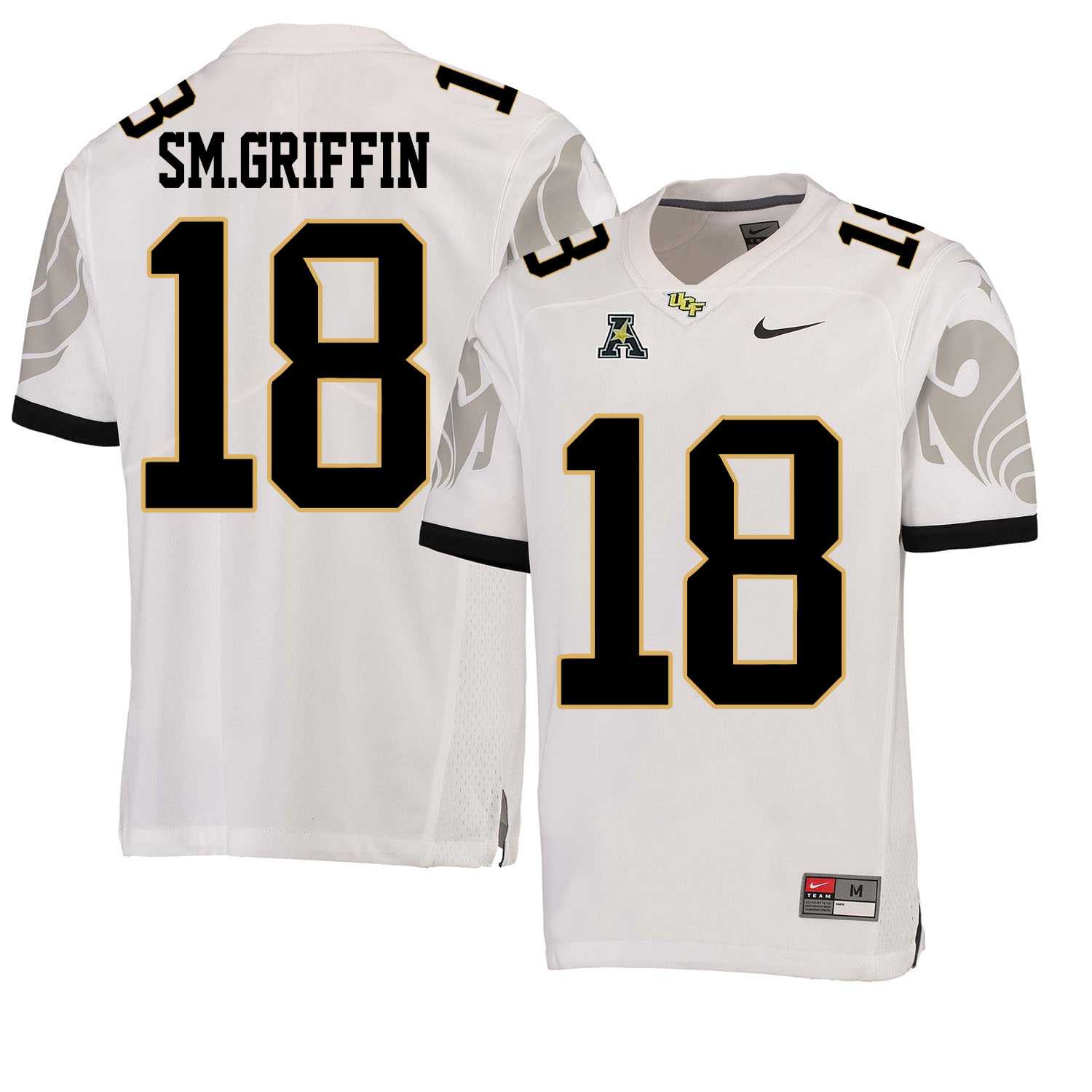 UCF Knights 18 Shaquem Griffin White College Football Jersey DingZhi